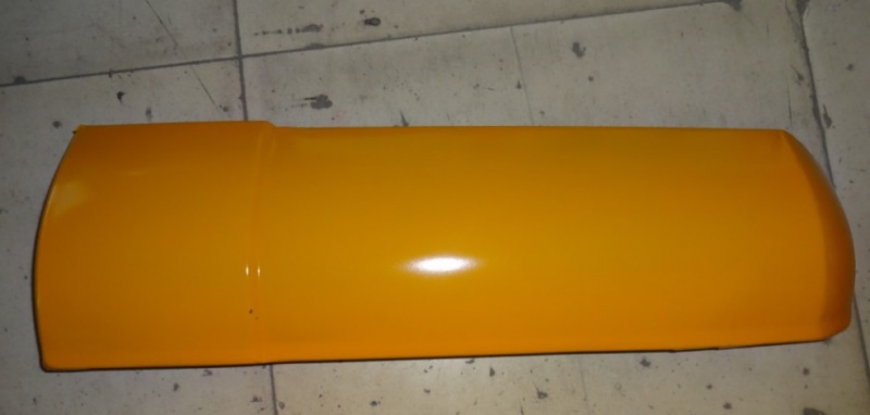 Облицовка стойки кабины правая (обтекатель) Shacman F2000 81.62410.2225 желтый