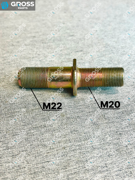 Шпилька колесная двухсторонняя (M20x1,5) XG932/XG935 (ZL30.06-19) 02B0088